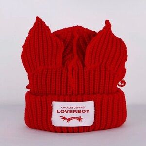 Deadstock Loverboy Horned Ear Beanie